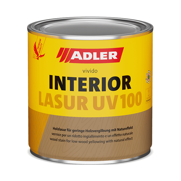 Декоративная лазурь Adler Vivido Interior-Lasur UV-100 Гамма 2.5 л