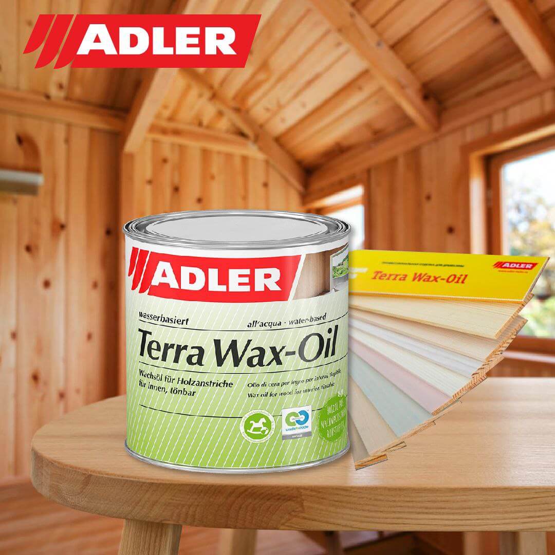 ADLER Vivido Terra Wax-Oil – экологичное масло для защиты деревянных домов